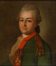 Portrait of Pyotr Alexeyevich Akinfov.