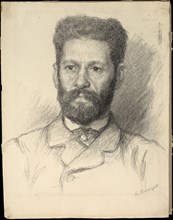 Portrait of the sculptor Mark Matveyevich Antokolsky (1843-1902).