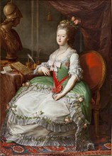 Portrait of Grand Duchess Maria Feodorovna (Sophie Dorothea of Württemberg) (1759-1828).