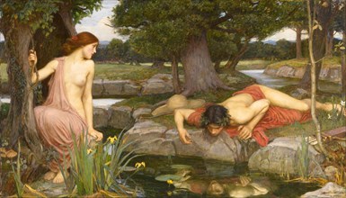 Narcissus and Echo.