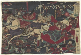 The Great Battle at Kawanakajima.