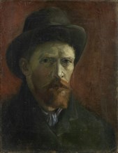 Self-Portrait with Felt Hat.