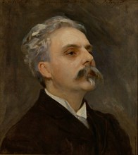 Portrait of the composer Gabriel Fauré (1845-1924).