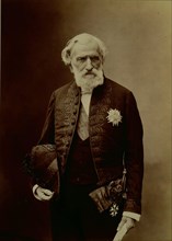 Portrait of the composer Ambroise Thomas (1811-1896).