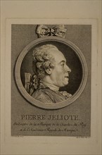 Portrait of the singer and composer Pierre de Jélyotte (1713-1797).