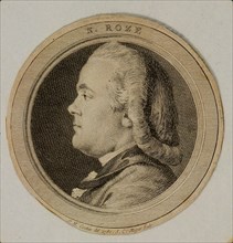 Portrait of the composer Nicolas Roze (1736-1820).