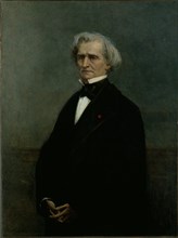 Portrait of the composer Hector Berlioz (1803-1869).