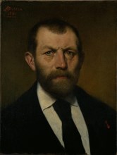 Portrait of the composer Jean-Baptiste Weckerlin (1821-1910).