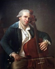 Portrait of the cellist and composer Jean-Louis Duport (1749-1819).