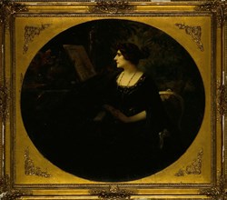 Portrait of the pianist Aimée-Marie Roger-Miclos (1860-1950).