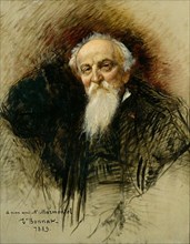 Portrait of the composer Antoine François Marmontel (1816-1898).