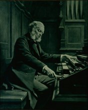 Portrait of the composer César Franck (1822-1890).