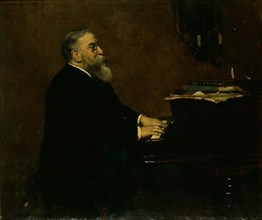 Portrait of the composer Raoul Pugno (1852-1914).