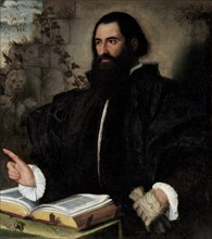 Portrait of Pietro Andrea Mattioli (1501-1578).