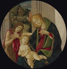 Virgin and child with John the Baptist as a Boy and Saint Francis receiving the Stigmata.