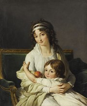 Portrait of Madame Boyer-Fonfrède with son.