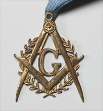 Emblem of the Masonic Lodge Flaming Star.