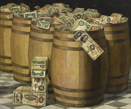 Barrels of Money.