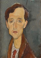 Portrait of Frans Hellens (1881-1972).