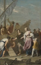 The embarkation of Helen of Troy.