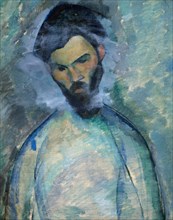 Portrait of Constantin Brancusi (1876-1957).