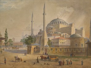 The Hagia Sophia in Constantinople.