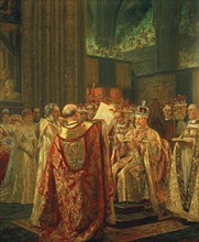 The Coronation of King Edward VII (1841-1910).