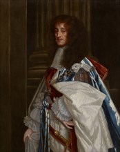 Portrait of Prince Rupert of the Rhine (1619-1682), wearing the robes of the Order of the Garter.