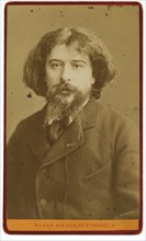 Portrait of the writer Alphonse Daudet (1840-1897).