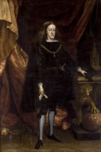 Portrait of Charles II of Spain.