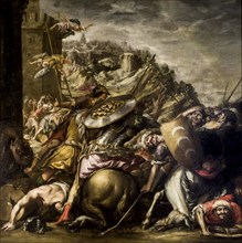 The defeat of the Saracens.