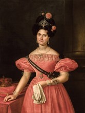 Portrait of Maria Christina of the Two Sicilies (1806-1878).