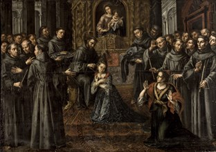 The profession of Saint Clare.