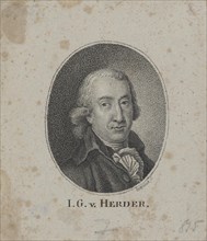 Portrait of Johann Gottfried von Herder (1744-1803).