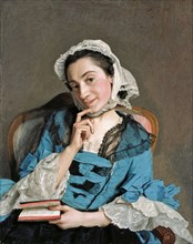 Portrait of Louise d'Épinay (1726-1783).