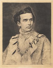 Portrait of Ludwig II of Bavaria (1845-1886).