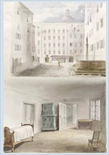 Two views of Mozart's Birthplace.