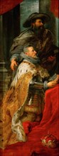 Archduke Albert VII of Austria. Left side panel of the Ildefonso Altarpiece.