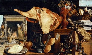 Vanity Still Life (Christ in the House of Martha and Mary).