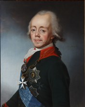 Portrait of the Emperor Paul I of Russia (1754-1801).