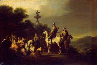 Frontier Guards (Circassian Prince on Horseback Selling Two Boys).
