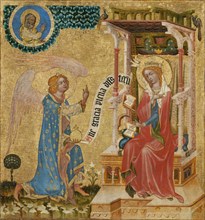 The Annunciation, ca 1350.