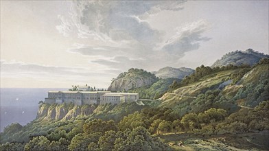 The Orianda Palace in the Crimea, 1846.