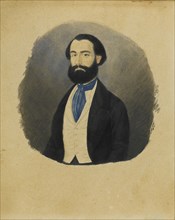 Portrait of the Composer Giuseppe Verdi (1813-1901), 1850s.