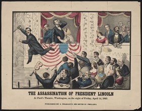 The Assassination of Abraham Lincoln, April 14, 1865, 1865.