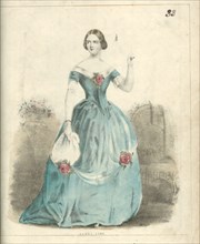 Portrait of the Soprano Jenny Lind (1820-1887), 1840-1842.