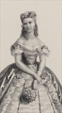 Christine Nilsson (1843-1921) as Violetta in Opera La Traviata by Giuseppe Verdi, 1864.