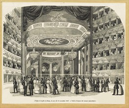 Teatro Apollo, Rome, on the evening of November 15, 1847, .