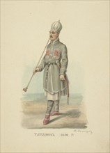 Tatar Man of 1830 (From the series Clothing of the Russian state), 1869.
