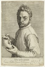Portrait of the Composer Giovanni Gabrieli (1557-1612), c. 1599.